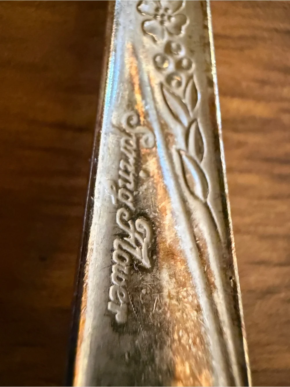 Vintage Mixed-Pattern Stainless Flatware Set in Tarnished Silver